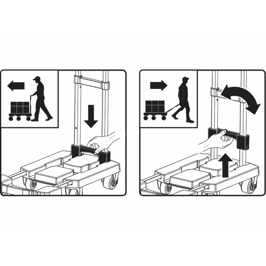 Extol Premium - Sulankstomas vežimėlis