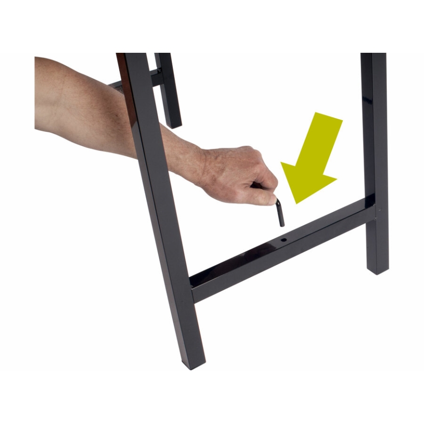 Extol - Sulankstomas darbo stalas 100x60 cm rudas/juodas