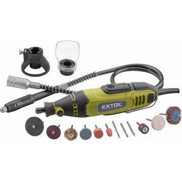 Extol - Tiesinis šlifuoklis su lanksčiu velenėliu 135W/230V