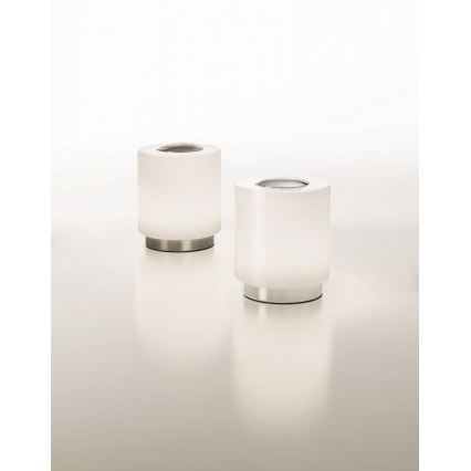 Fabas Luce 3257-30-138 - LED liečiamas stalinės lempos SIMI LED/8W/230V sidabrinė