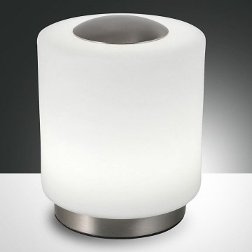 Fabas Luce 3257-30-178 - LED reguliuojama stalinė lempa SIMI LED/8W/230V matinio chromo