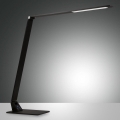 Fabas Luce 3265-30-101 - LED reguliuojama stalinė lempa WASP LED/12W/230V 3000/4000/5000K juoda