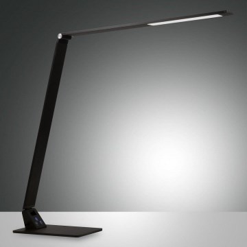 Fabas Luce 3265-30-101 - LED reguliuojama stalinė lempa WASP LED/12W/230V 3000/4000/5000K juoda