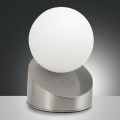 Fabas Luce 3360-30-178 - LED liečiamas stalinės lempos GRAVITY LED/5W/230V matinio chromo apdaila