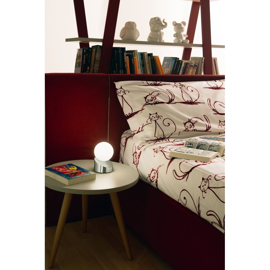 Fabas Luce 3360-30-178 - LED Jutiklinis pritemdomas stalinis šviestuvas GRAVITY LED/5W/230V matinis chromas