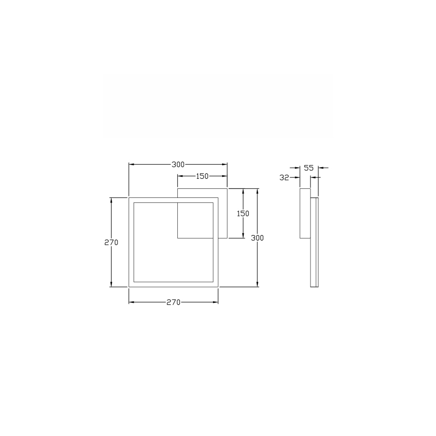 Fabas Luce 3394-21-225 - LED Pritemdomas lubinis šviestuvas BARD LED/22W/230V 3000K auksas