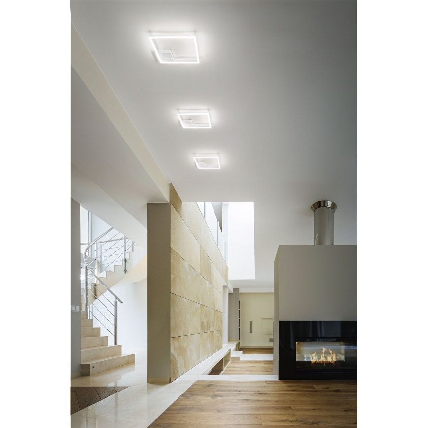 Fabas Luce 3394-23-102 - LED Pritemdomas lubinis šviestuvas BARD LED/22W/230V 4000K balta