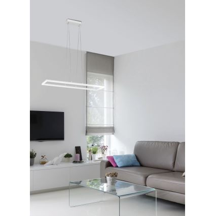 Fabas Luce 3394-45-102 - LED Reguliuojamas pakabinamas sietynas BARD LED/52W/230V 3000K balta