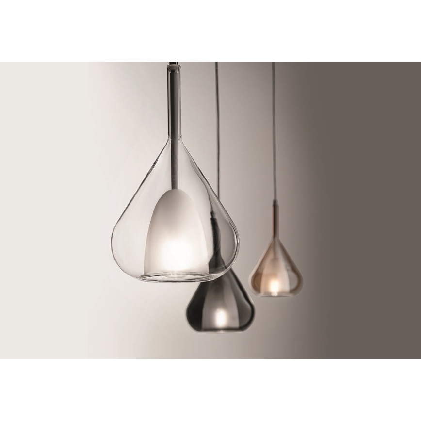 Fabas Luce 3481-40-241 - Pakabinamas sietynas LILA 1xE27/40W/230V permatoma