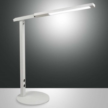 Fabas Luce 3550-30-102 - LED reguliuojama stalinė lempa IDEAL LED/10W/230V 3000-6000K balta