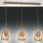 Fabas Luce 3673-48-125 - Pakabinamas sietynas BRITTON 3xE27/40W/230V auksas
