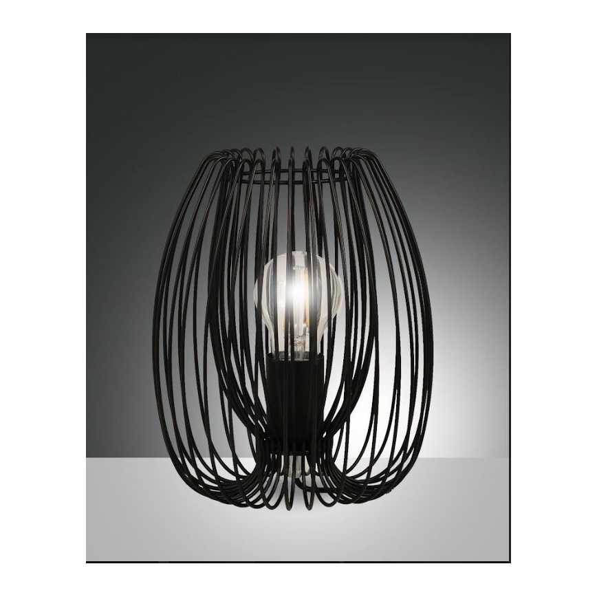Fabas Luce 3677-34-101 - Stalinė lempa CAMP 1xE27/40W/230V juoda