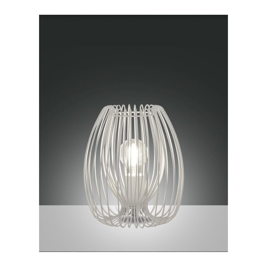 Fabas Luce 3677-34-102 - Stalinė lempa CAMP 1xE27/40W/230V balta