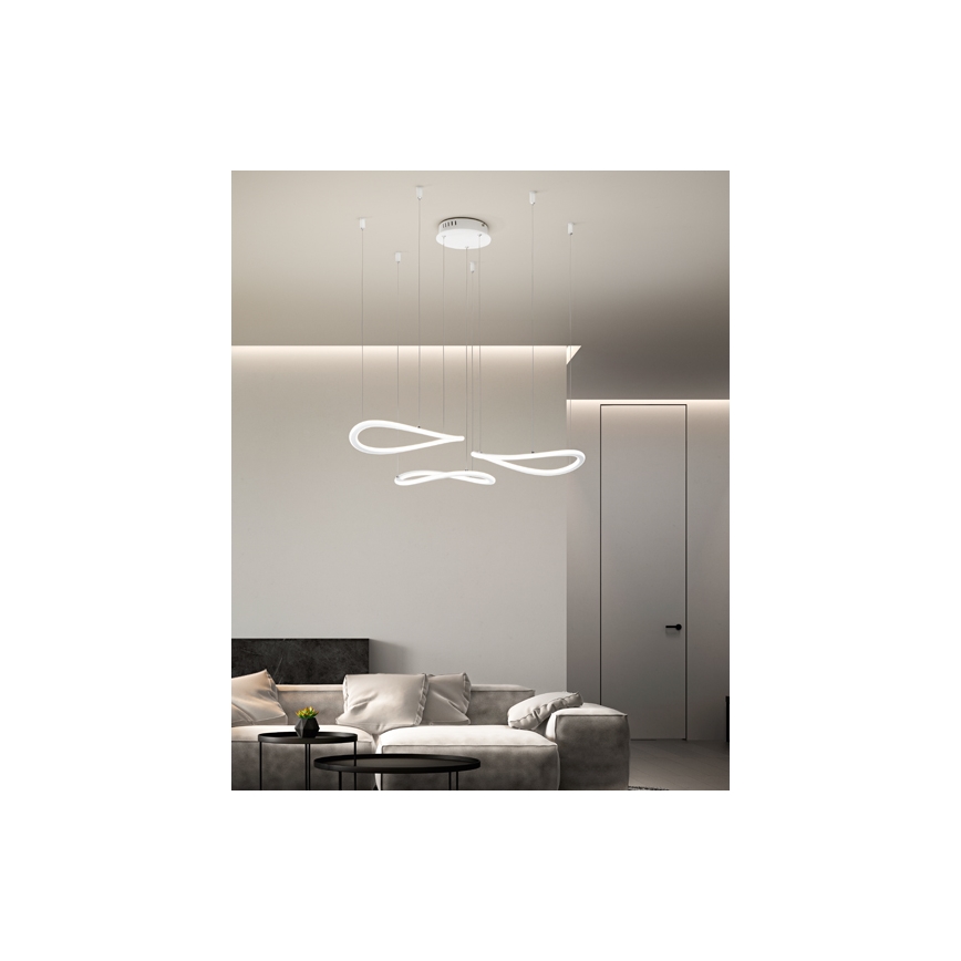 Fabas Luce 3711-47-102 - LED Pakabinamas sietynas TIRRENO LED/50W/230V