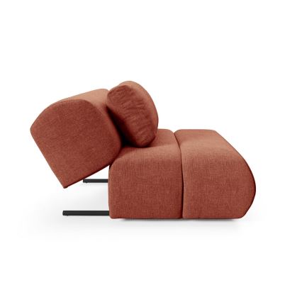 FANO fotelis rudos spalvos