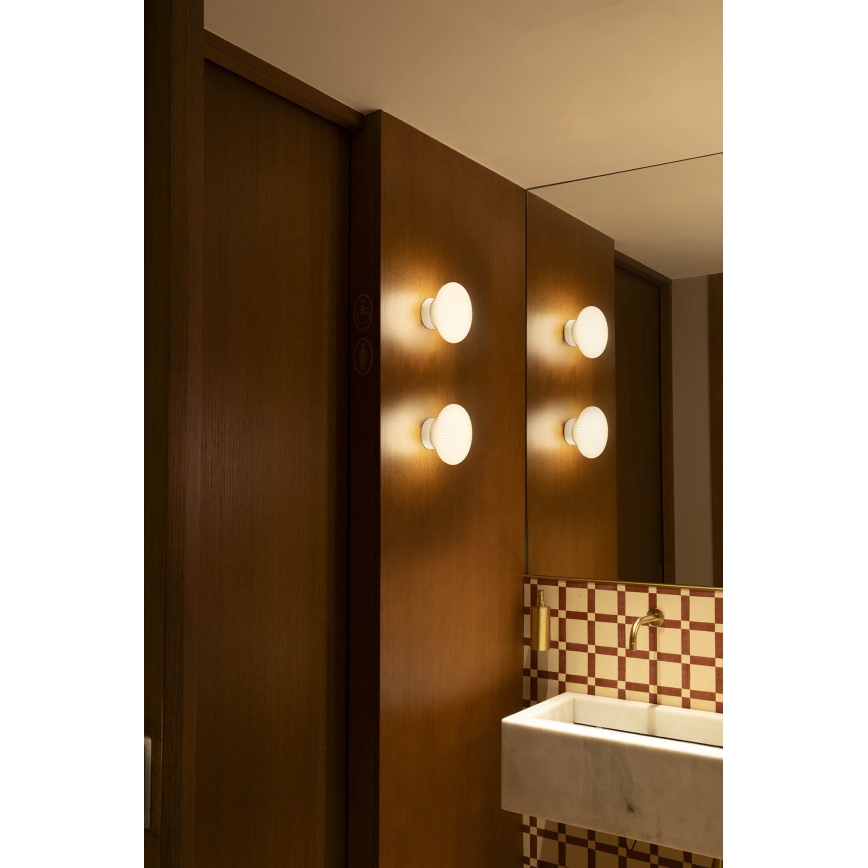 FARO 28299 - LED vonios sieninis šviestuvas ISABELLE LED/8W/230V CRI 90 IP44 balta