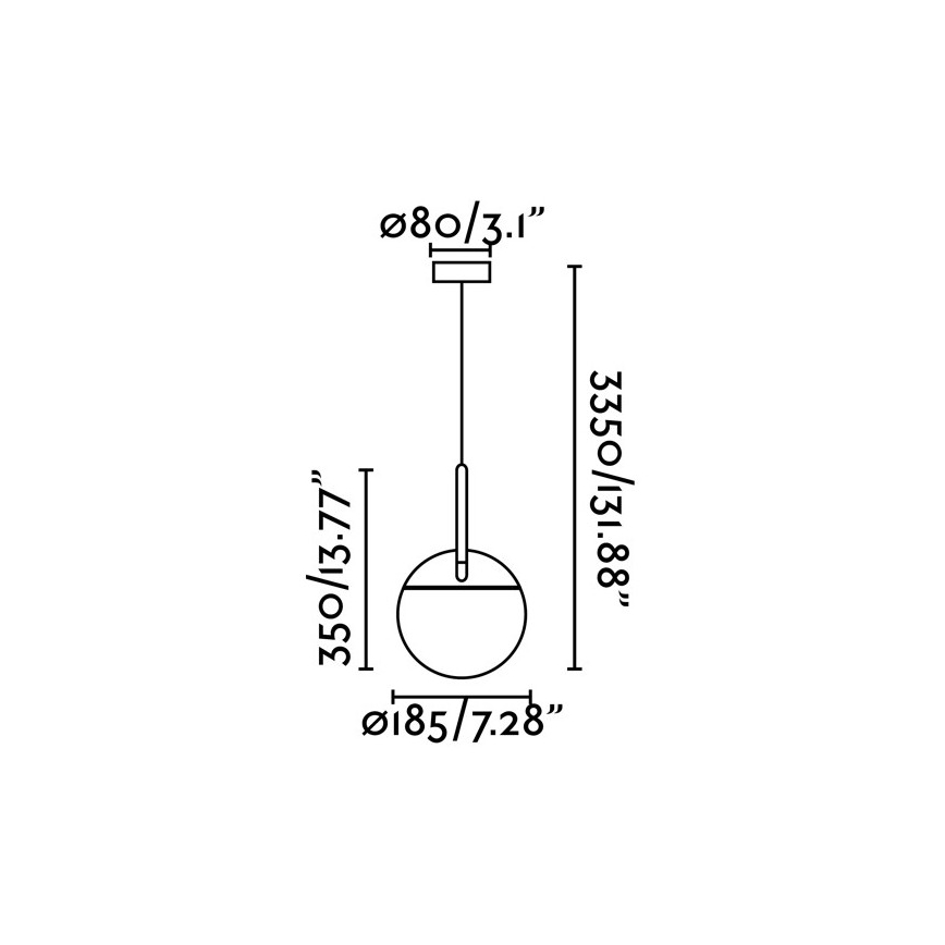 FARO 28375 - Sietynas, kabinamas ant virvės MINE 1xE27/40W/230V
