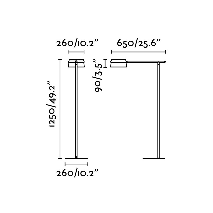 FARO 29569 - LED Pritemdomas liečiamas toršeras LOOP LED/6W/230V