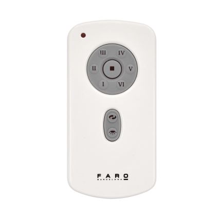 FARO 32030 - Lubinis ventiliatorius MINI ETERFAN juoda + nuotolinio valdymo pultas