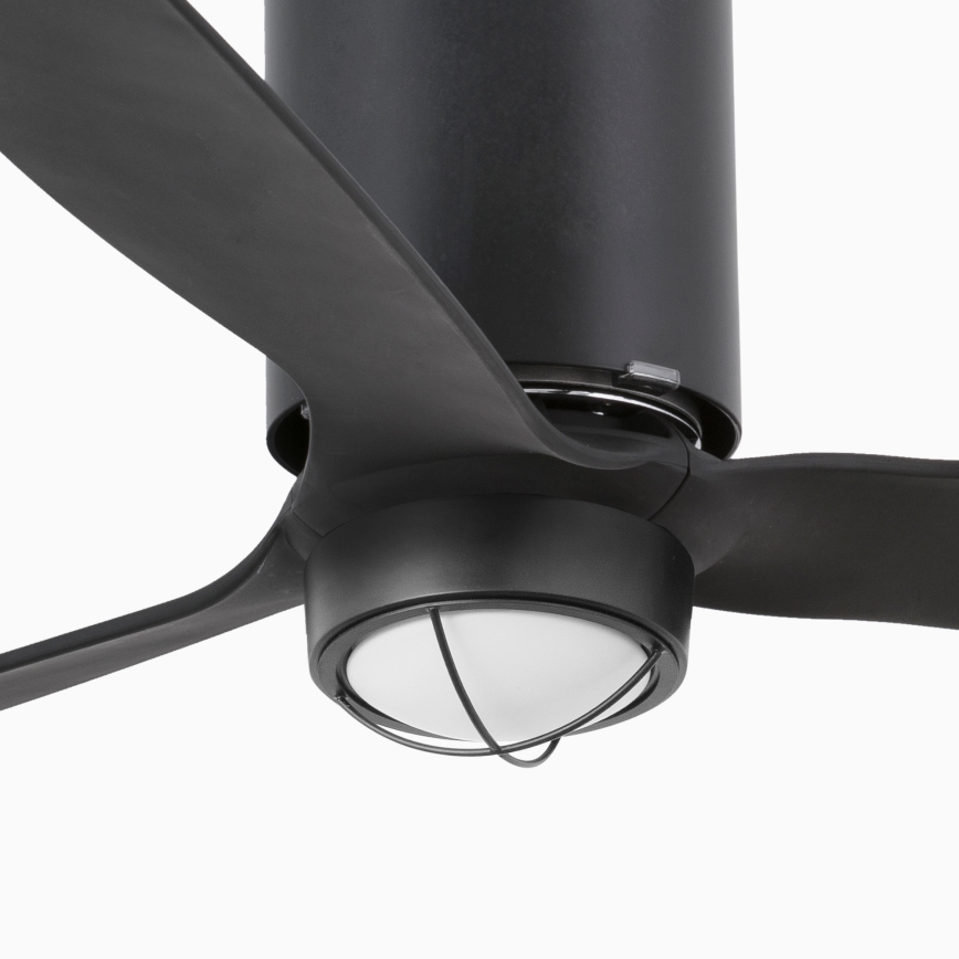FARO 32043WP-10 - LED Lubinis ventiliatorius MINI TUBE FAN M LED/16W/230V juodas d. 128 cm SMART + valdymo pultas