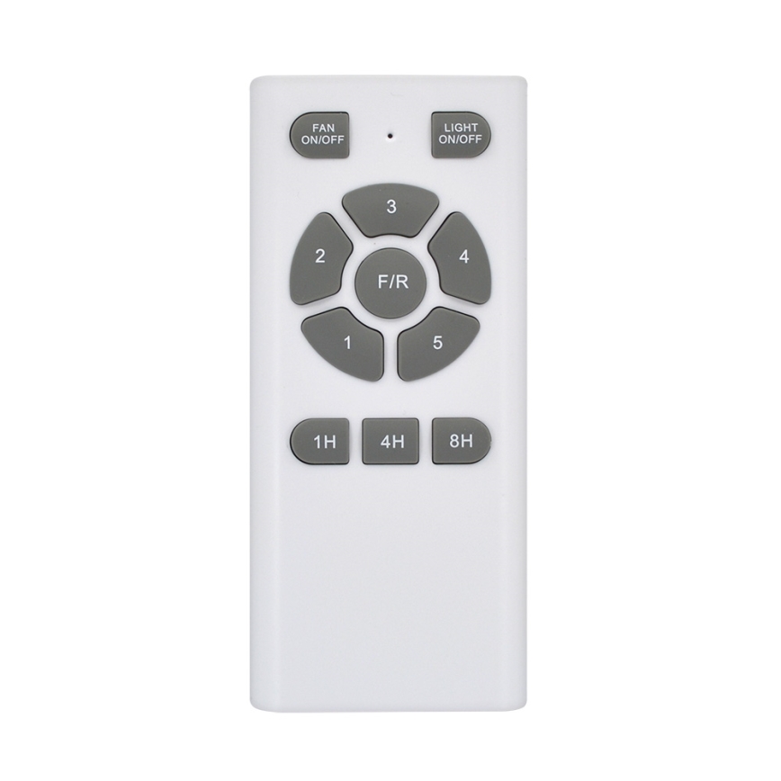 FARO 33346 - LED Lubinis ventiliatorius POLARIS LED/18W/230V baltas