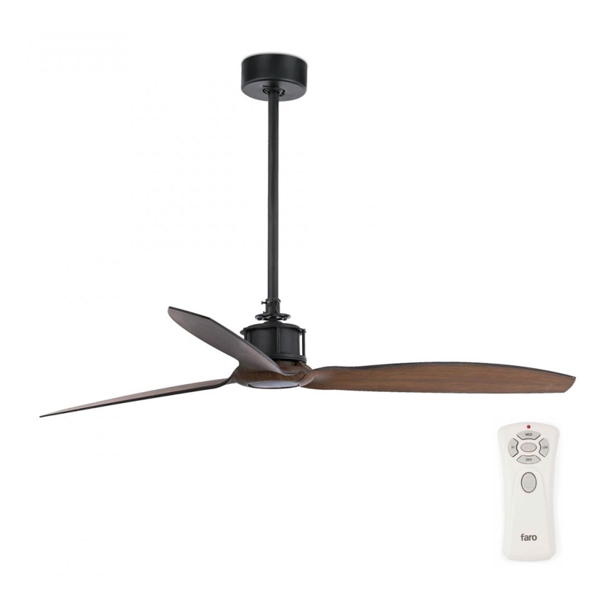 FARO 33395 – lubinis ventiliatorius JUSTFAN Ø 128 cm su nuotoliniu valdymu