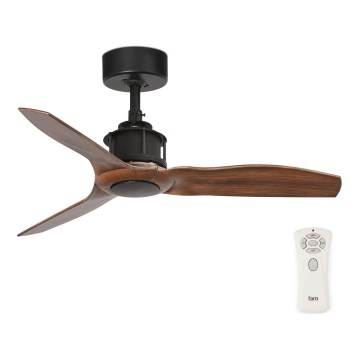 FARO 33425 - Lubinis ventiliatorius JUST FAN, skersmuo 81 cm + nuotolinio valdymo pultas