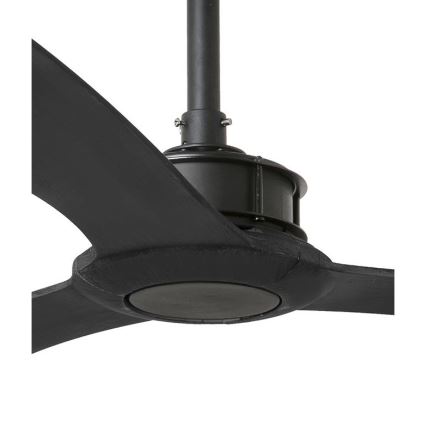 FARO 33432 - Lubinis ventiliatorius JUST FAN XL diametras 178 cm juoda + nuotolinio valdymo pultas