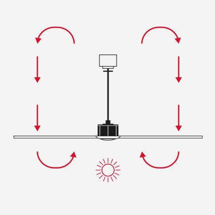 FARO 33436WT1N - LED su reguliuojamu ryškumu lubų ventiliatorius WEAVER M LED/16W/230V Ø128 cm ruda/žalvaris Wi‑Fi Tuya + nuotolinis valdymas