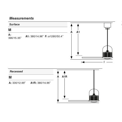 FARO 33436WT1N - LED su reguliuojamu ryškumu lubų ventiliatorius WEAVER M LED/16W/230V Ø128 cm ruda/žalvaris Wi‑Fi Tuya + nuotolinis valdymas
