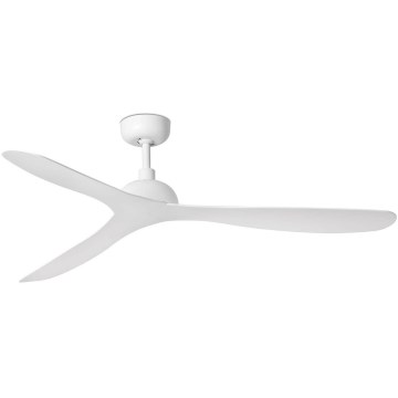 FARO 33446WT - Lubinis ventiliatorius GOTLAND L balta diametras 132 cm Wi-Fi Tuya + nuotolinio valdymo pultas