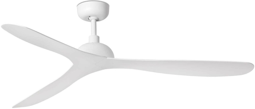 FARO 33446WT - Lubinis ventiliatorius GOTLAND L balta diametras 132 cm Wi-Fi Tuya + nuotolinio valdymo pultas