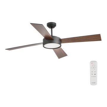 FARO 33725 - LED lubinis ventiliatorius HYDRA LED/20W/230V skersmuo 132 cm + nuotolinio valdymo pultas