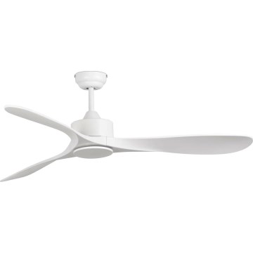 FARO 33750DCWT - Lubinis ventiliatorius LUZON L balta diametras 132 cm Wi-Fi Tuya + nuotolinio valdymo pultas