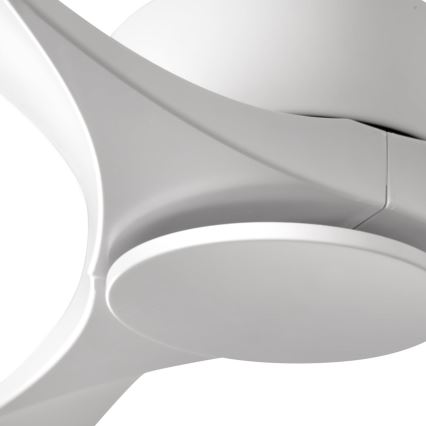 FARO 33750DCWT - Lubinis ventiliatorius LUZON L balta diametras 132 cm Wi-Fi Tuya + nuotolinio valdymo pultas