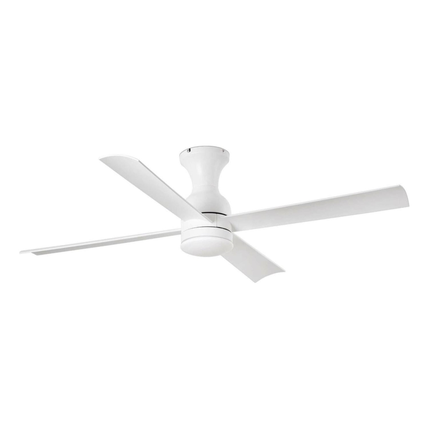 FARO 33756WT - LED lubinis ventiliatorius FRASER XL LED/16W/230V balta diametras 120 cm Wi-Fi Tuya + nuotolinio valdymo pultas