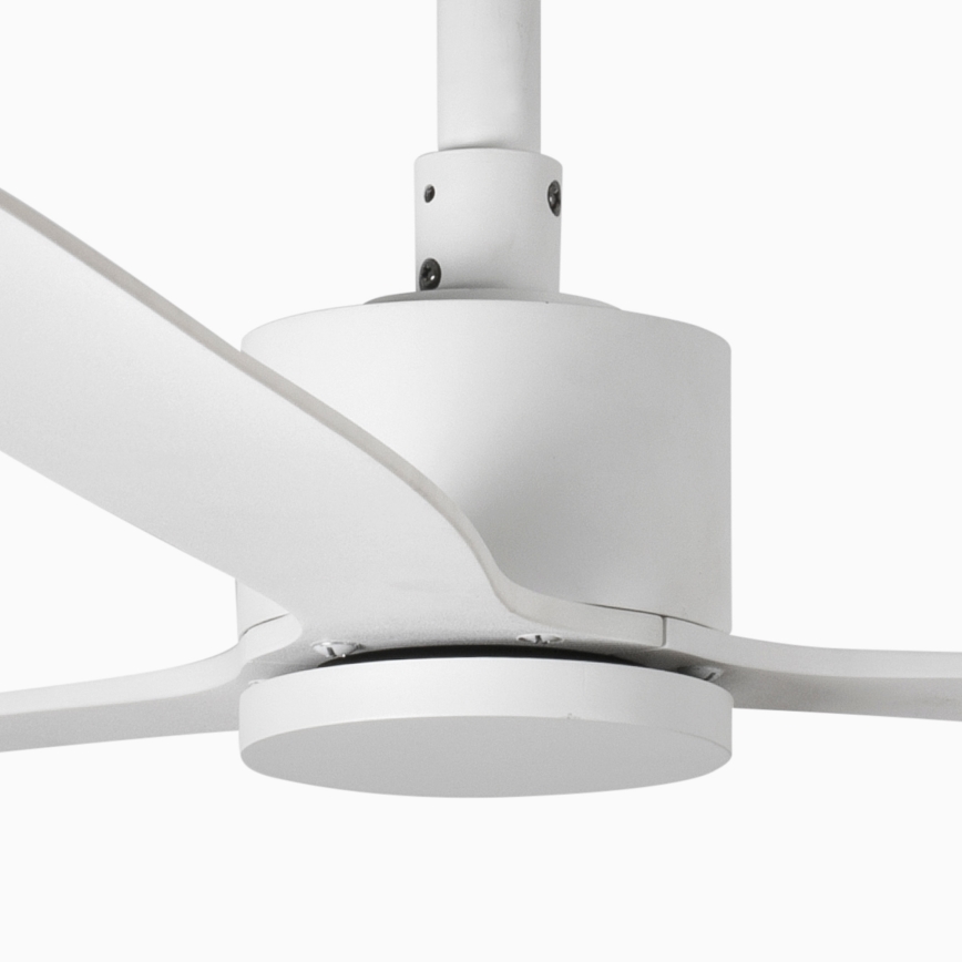 FARO 33760WT - Lubinis ventiliatorius AMELIA L balta diametras 132 cm Wi-Fi Tuya + nuotolinio valdymo pultas
