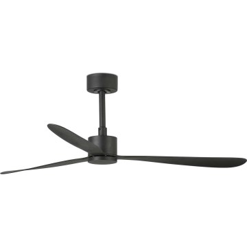 FARO 33761WT - Lubinis ventiliatorius AMELIA L juoda diametras 132 cm Wi-Fi Tuya + nuotolinio valdymo pultas
