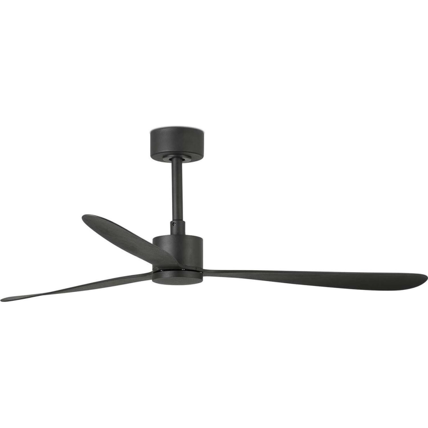 FARO 33761WT - Lubinis ventiliatorius AMELIA L juoda diametras 132 cm Wi-Fi Tuya + nuotolinio valdymo pultas