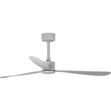 FARO 33762WT - Lubinis ventiliatorius AMELIA L pilka diametras 132 cm Wi-Fi Tuya + nuotolinio valdymo pultas