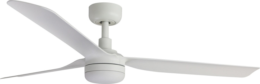 FARO 33814WT-20 - LED Reguliuojamas lubinis ventiliatorius PUNT M LED/18W/230V 3000/4200/6500K balta diametras 132 cm Wi-Fi Tuya + nuotolinio valdymo pultas