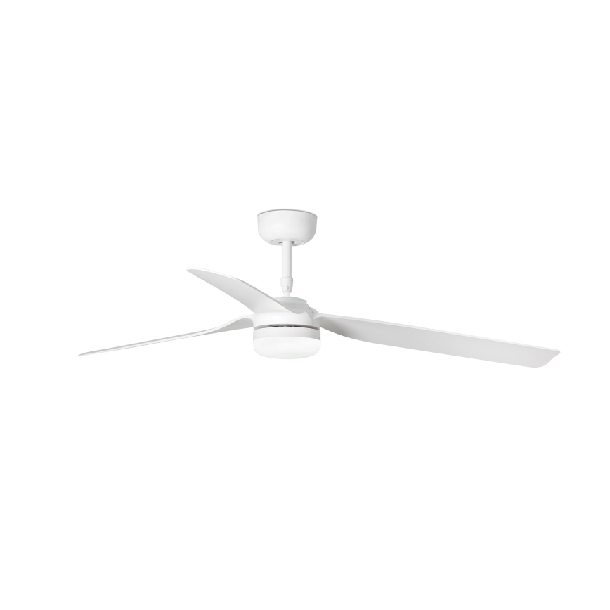 FARO 33814WT-20 - LED Reguliuojamas lubinis ventiliatorius PUNT M LED/18W/230V 3000/4200/6500K balta diametras 132 cm Wi-Fi Tuya + nuotolinio valdymo pultas