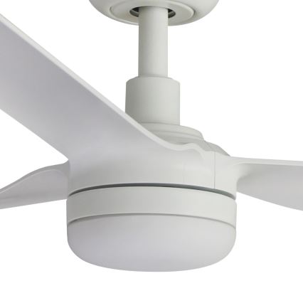 FARO 33814WT-20 - LED Reguliuojamas lubinis ventiliatorius PUNT M LED/18W/230V 3000/4200/6500K balta diametras 132 cm Wi-Fi Tuya + nuotolinio valdymo pultas