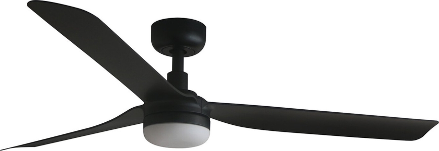 FARO 33815WT-21 - LED Reguliuojamas lubinis ventiliatorius PUNT M LED/18W/230V 3000/4200/6500K juoda diametras 132 cm Wi-Fi Tuya + nuotolinio valdymo pultas