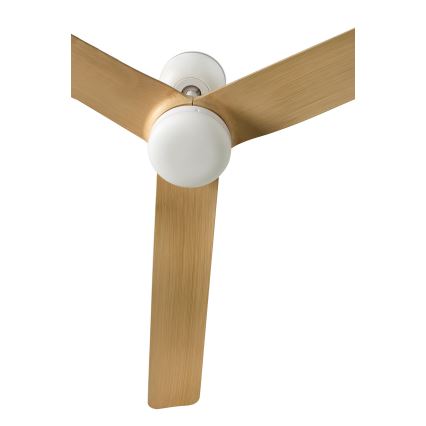 FARO 33816-20 - LED lubinis ventiliatorius PUNT LED/18W/230V Wi-Fi smėlinė/balta + nuotolinis valdymas