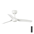 FARO 33820 - Lubinis ventiliatorius MINI PUNT S balta diametras 90 cm + nuotolinio valdymo pultas