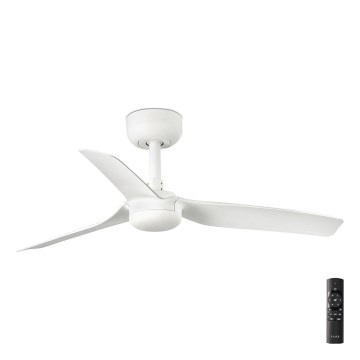 FARO 33820 - Lubinis ventiliatorius MINI PUNT S balta diametras 90 cm + nuotolinio valdymo pultas