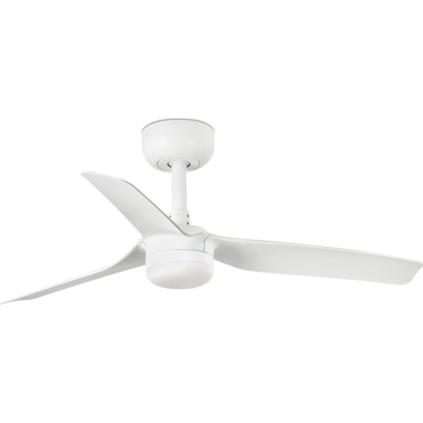 FARO 33820WT-1TW - LED Pritemdomas lubinis ventiliatorius MINI PUNT S LED/10W/230V 2700/4000/6000K balta diametras 90 cm Wi-Fi Tuya + nuotolinio valdymo pultas