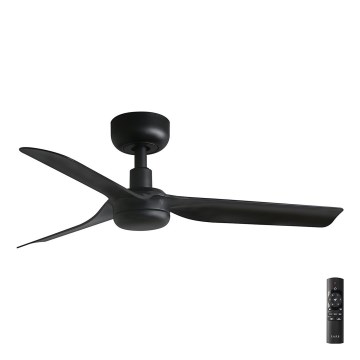 FARO 33822 - Lubinis ventiliatorius MINI PUNT S juoda diametras 90 cm + nuotolinio valdymo pultas