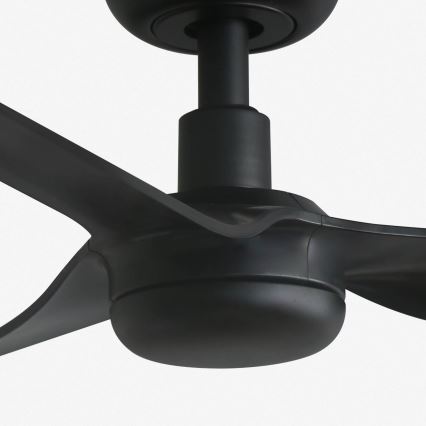 FARO 33822WP - Lubinis ventiliatorius MINI PUNT S juodas d. 90 cm SMART + valdymo pultas